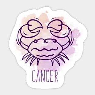 Cancer Sign Sticker